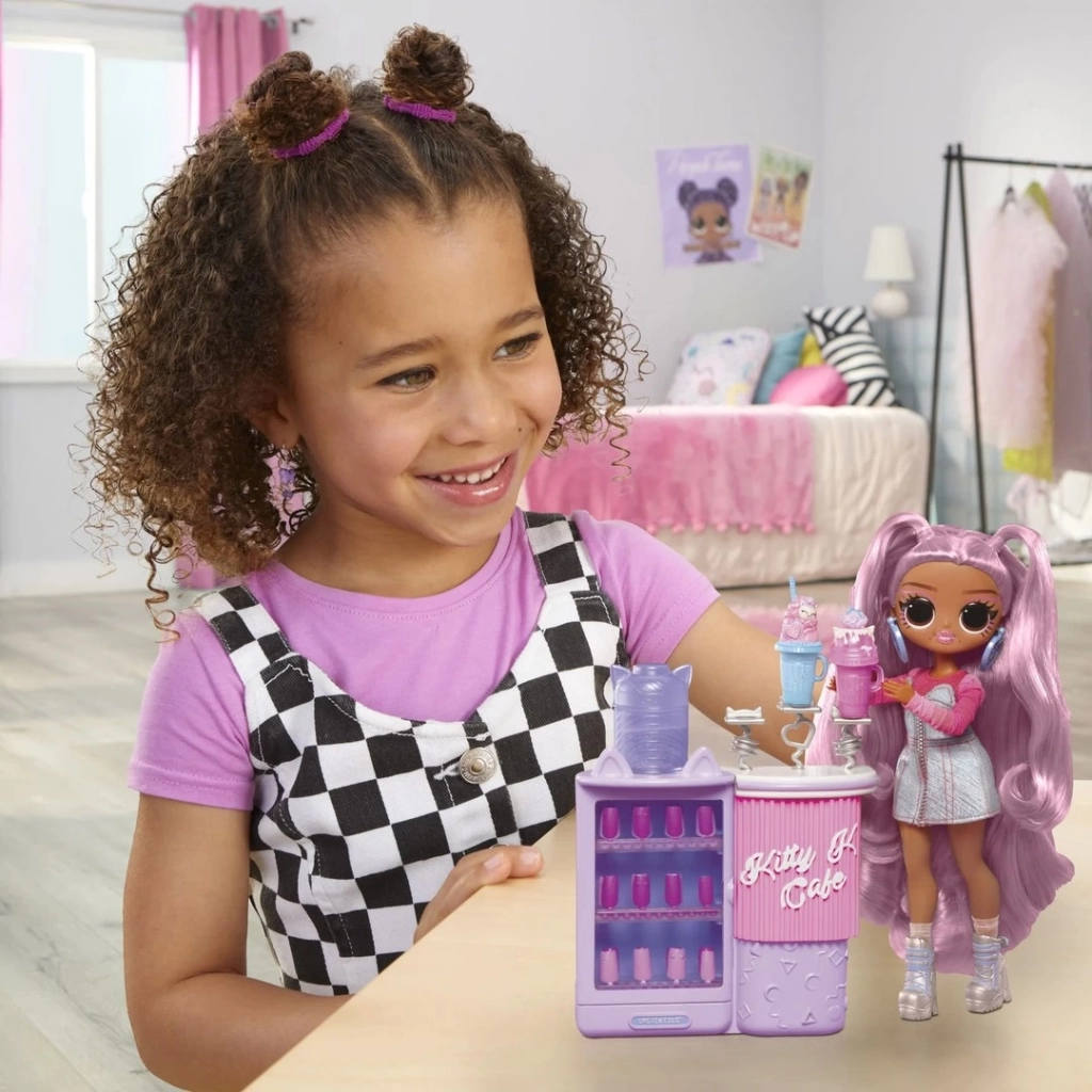 Eğitici Oyuncak L.O.L. Surprise Sweet Nails OMG Kitty K Kafe - Görsel 3