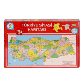 Çocuk LSH002 Siyasi Harita Puzzle -Laçokids