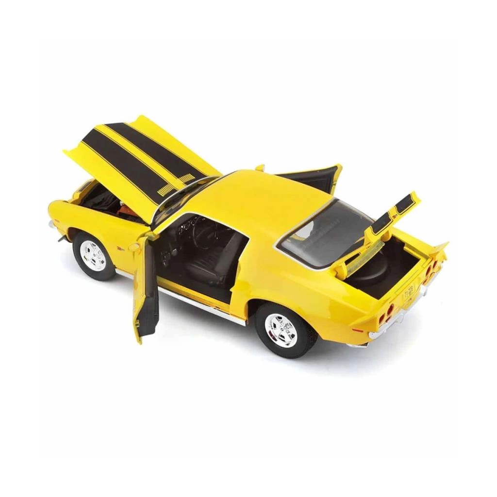 Eğitici Oyuncak MAIS 31131 1971 Chevrolet Camaro Model Araba 1:18 -Necotoys - Görsel 4
