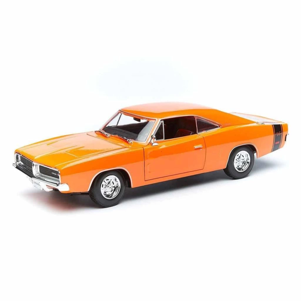 MAIS 31387 1969 Dodge Charger RT 1: 18 Model Araba -Necotoys - Görsel 2