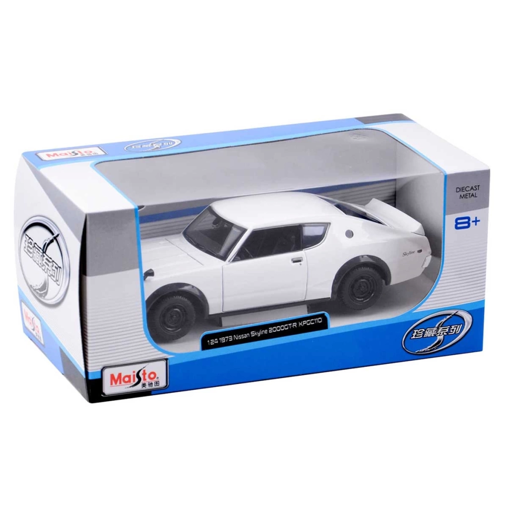 Eğitici Oyuncak Maisto 1/24 1973 Nissan Skyline 2000GT-R KPGC110 - Görsel 3