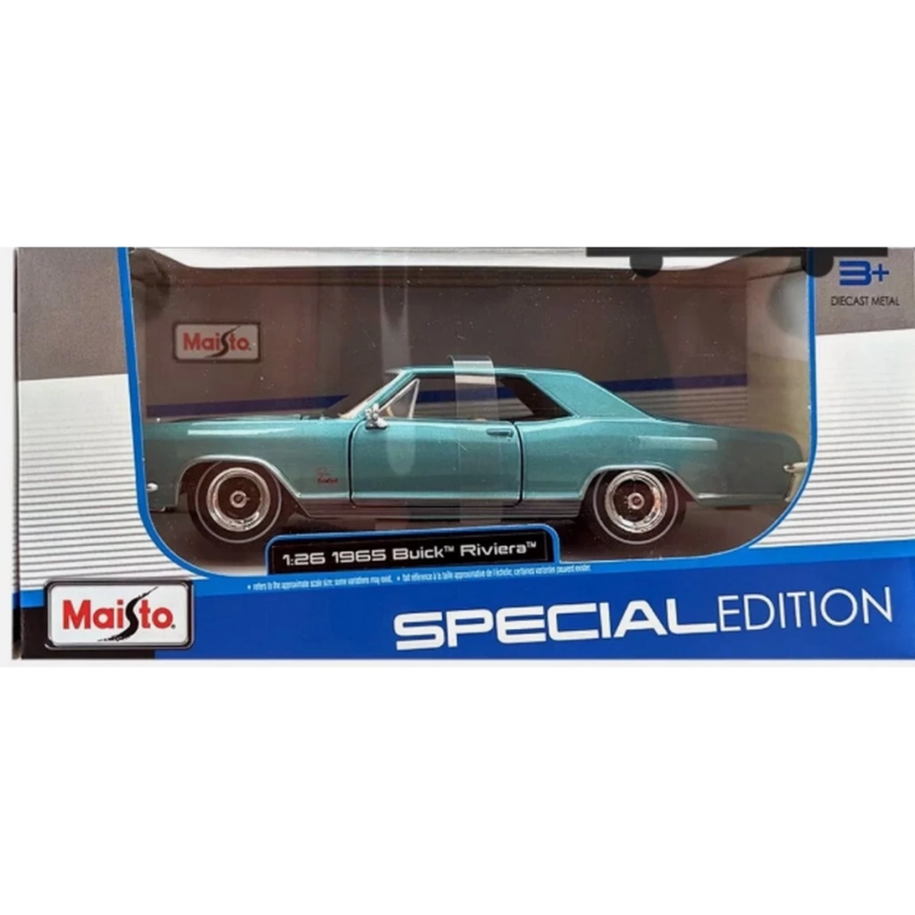 Çocuk Maisto 1/26 1965 Buick Riviera 31214 - Görsel 2