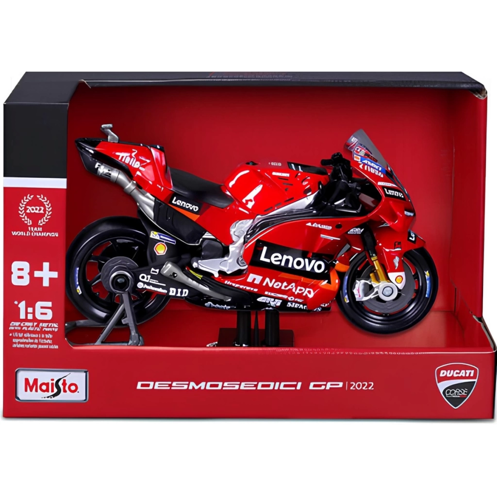 Çocuk Maisto 1/6 Ducati Desmosedici GP 2022 32229 - Görsel 2
