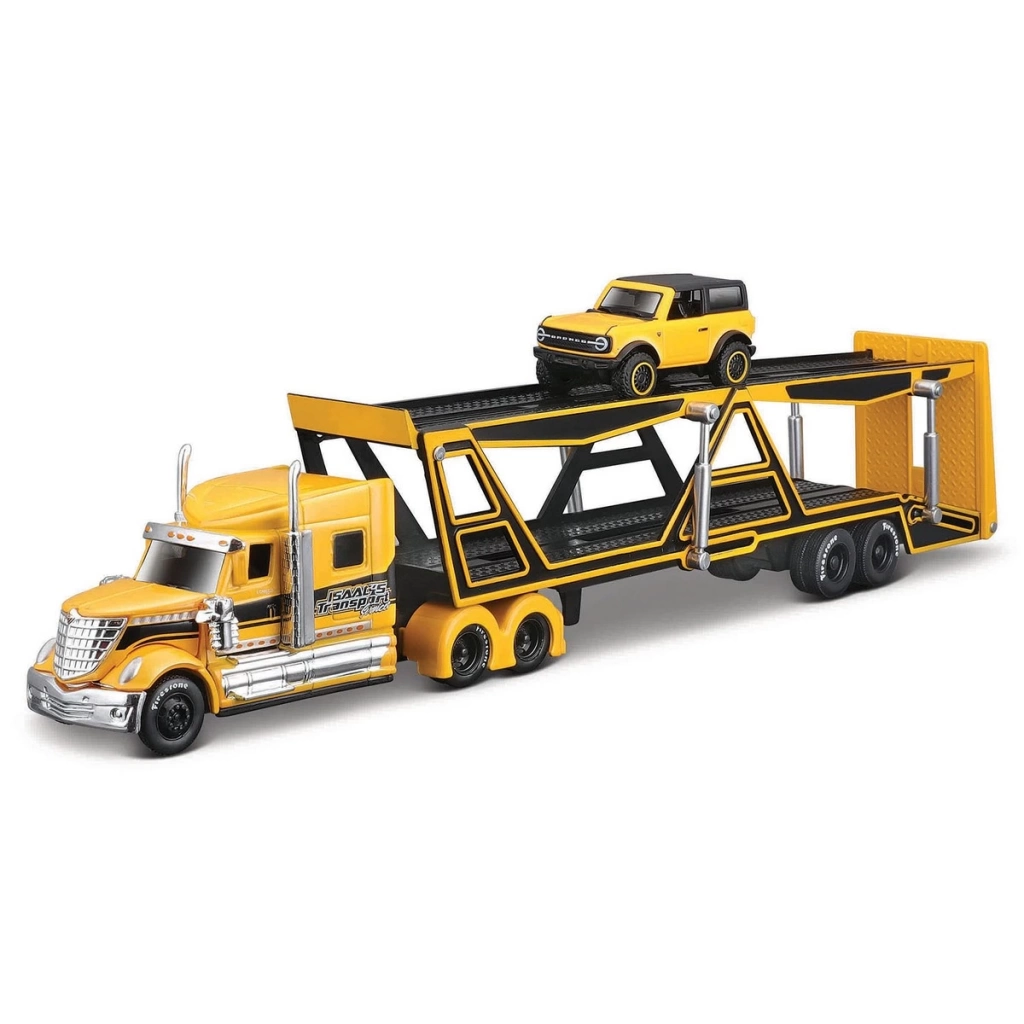 Çocuk Maisto 1/64 Design Seri Taşıyıcı Tır - Görsel 2