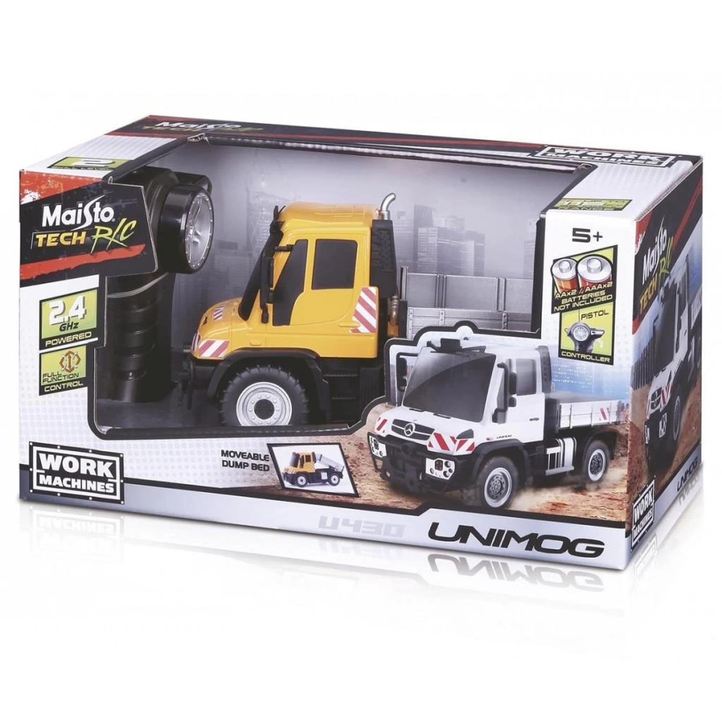 Çocuk Maisto Tech Uzaktan Kumandalı Unimog U430 Kamyon - Görsel 4