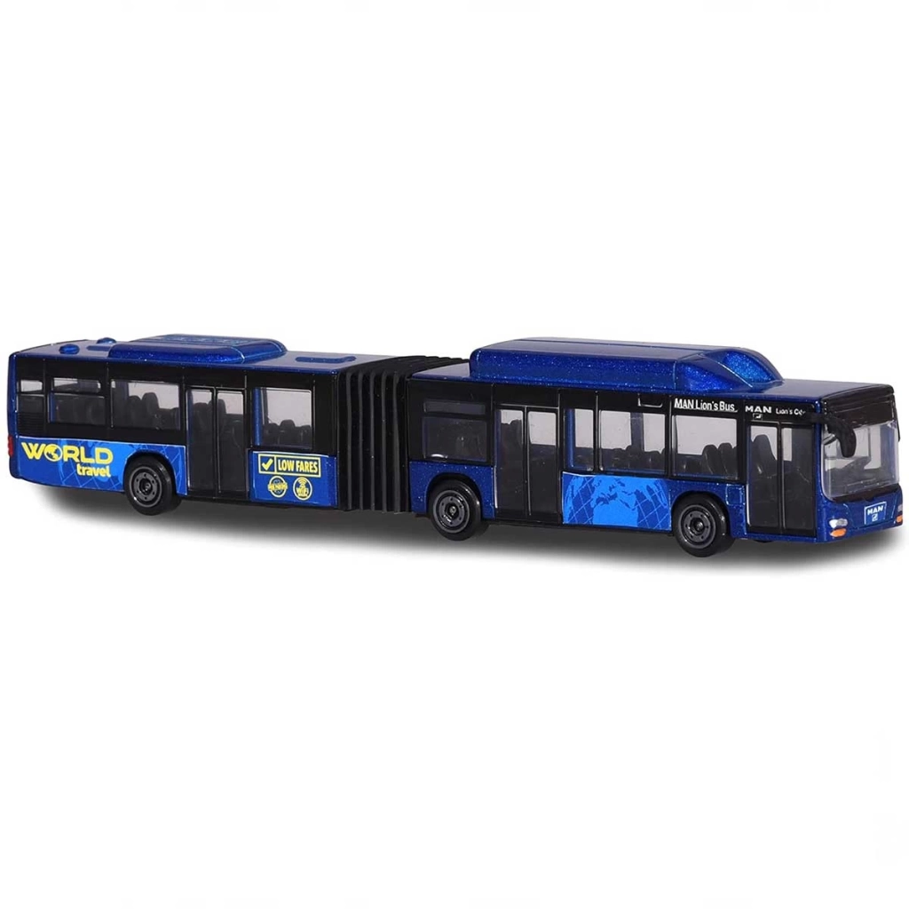 Çocuk Majorette Transporter Toplu Taşıma Aracı Metal Model 212053303 - Görsel 3