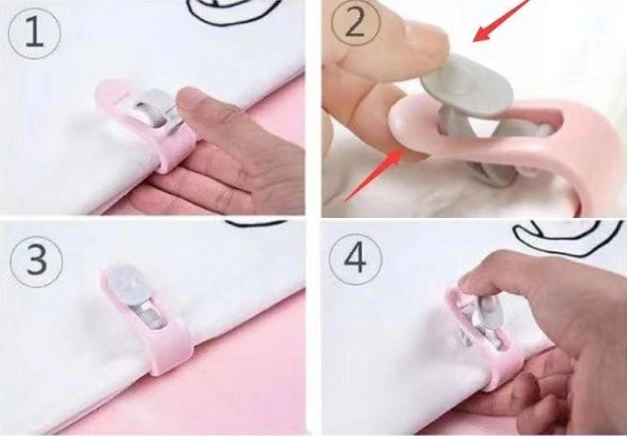 Eğitici Oyuncak Mandallı Yorgan Sabitleme Klipsi 10 Adet - Görsel 2