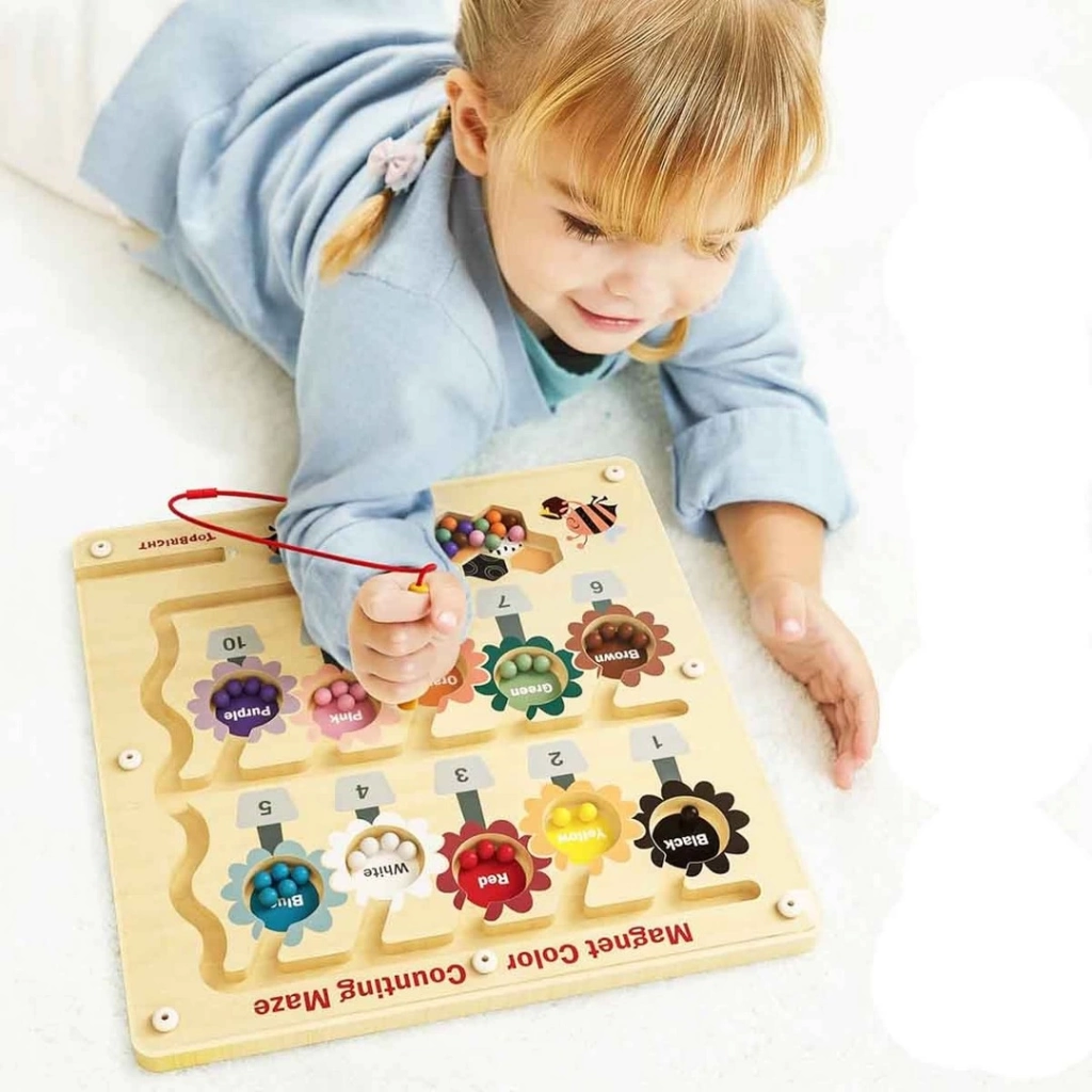 Eğitici Çocuk Manyetik Meşgul Arı Labirenti - Görsel 2