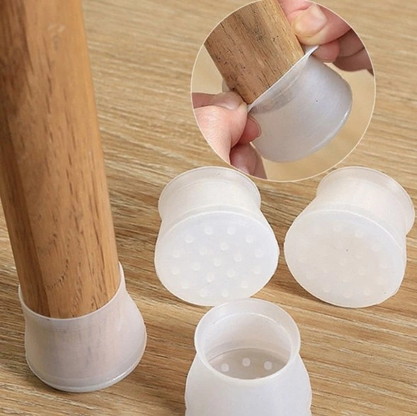 Eğitici Oyuncak Masa ve Sandalye Ayak Koruyucu Silikon 12 Adet - Görsel 2