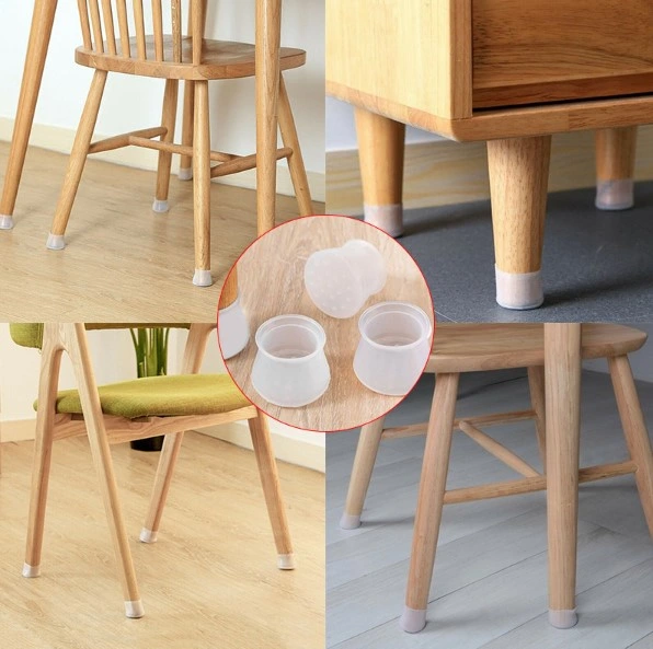 Eğitici Oyuncak Masa ve Sandalye Ayak Koruyucu Silikon 12 Adet - Görsel 3