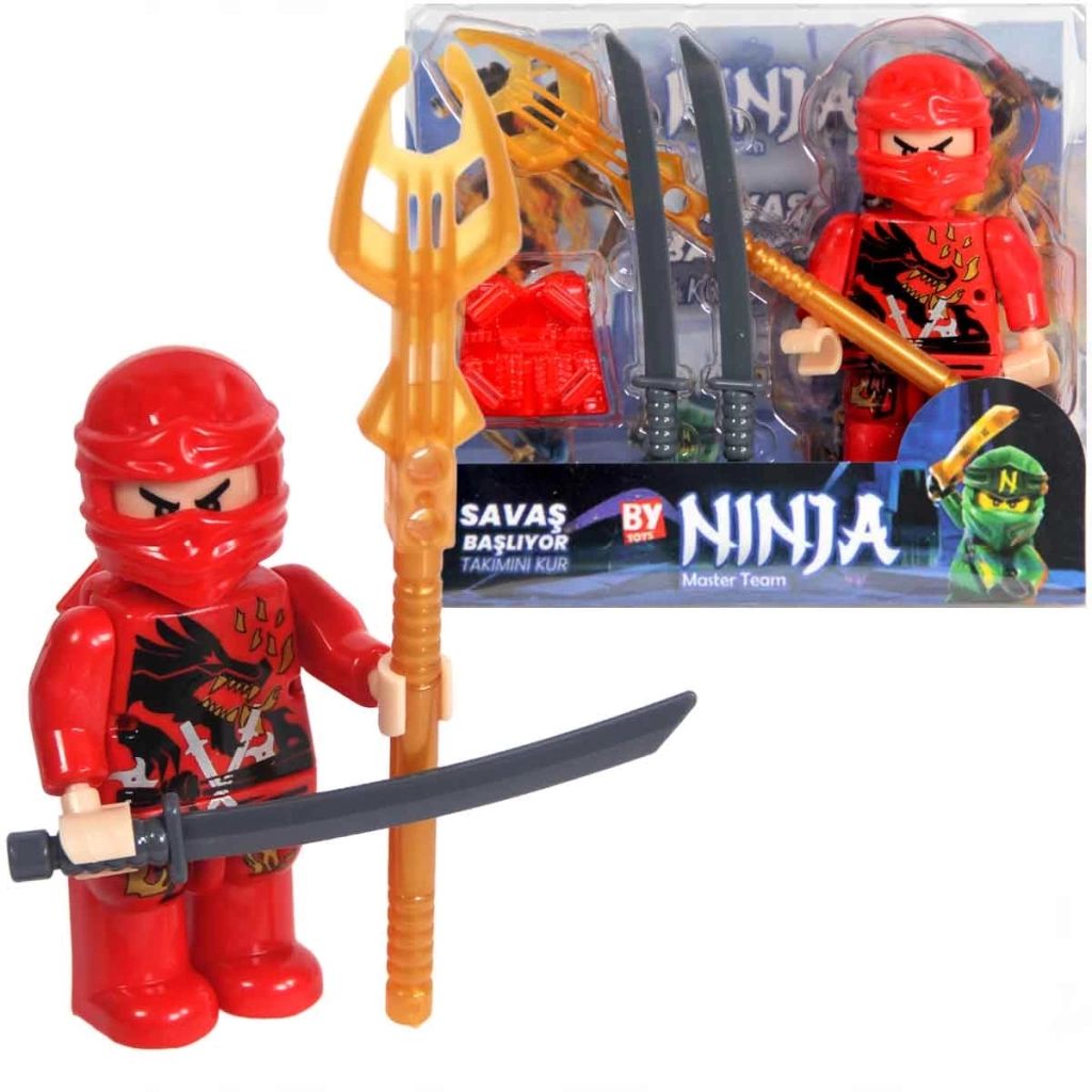 Master Team Mini Ninja Lego Figür Seti - Görsel 2