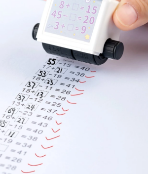 Eğitici Oyuncak Matematik İşlem Rulosu  Boşluk Doldurmalı Set