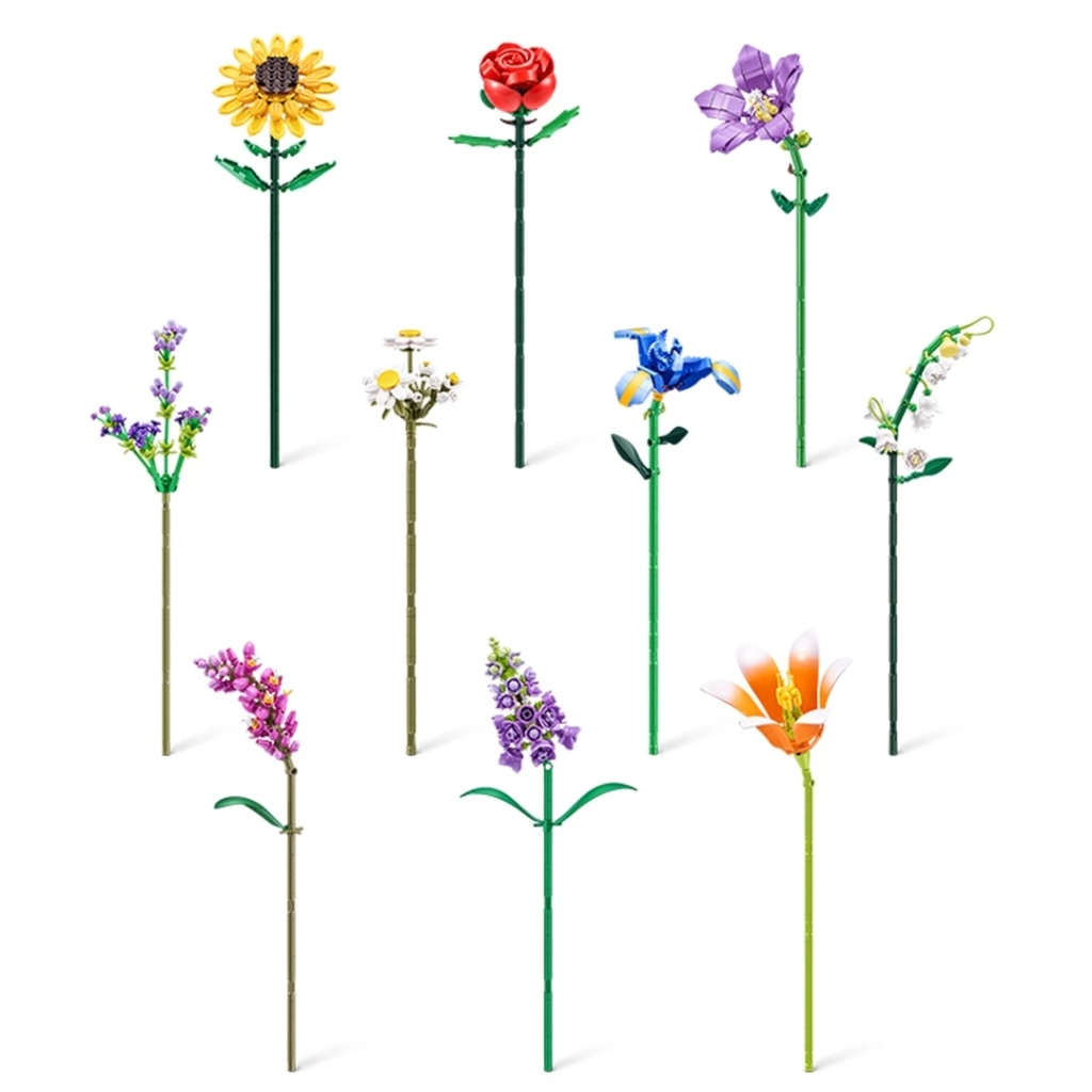 Max Uzun Çiçekler Çocukların Doğa Sevgisini Geliştiren Eğitici Çiçek Seti - Görsel 2