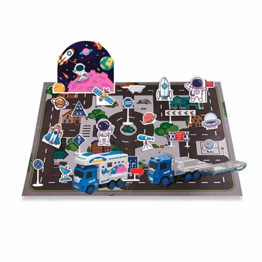 Çocuk Maxx Wheels Araçlı Oyun Seti - Görsel 2