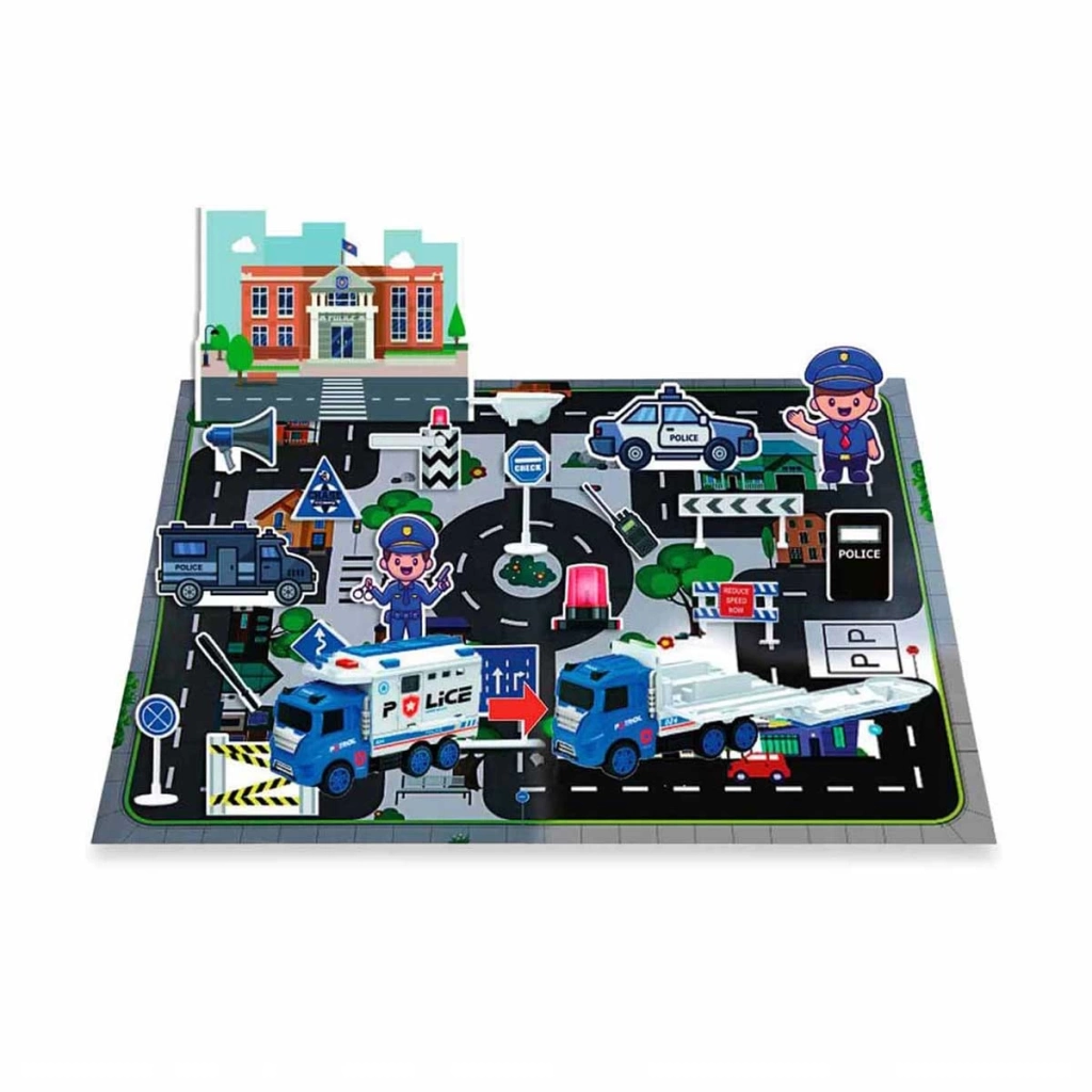 Çocuk Maxx Wheels Araçlı Oyun Seti - Görsel 5