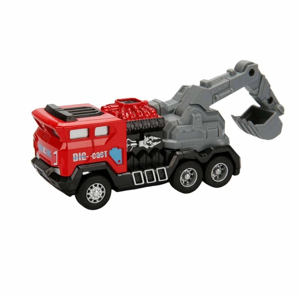 Çocuk Eğitici Gelişim Maxx Wheels Çek Bırak Kepçe - Görsel 2