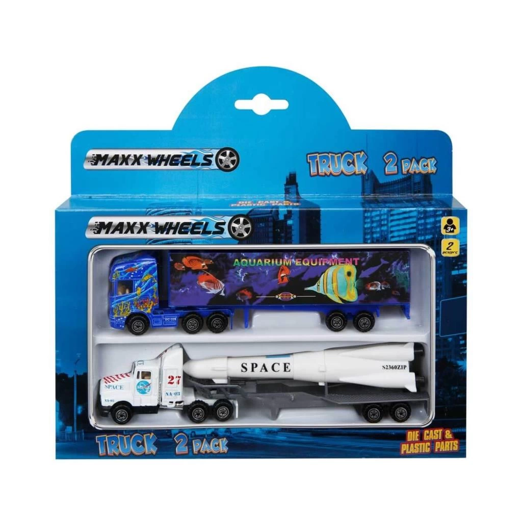 Maxx Wheels Çekici Tır Seti - Görsel 3