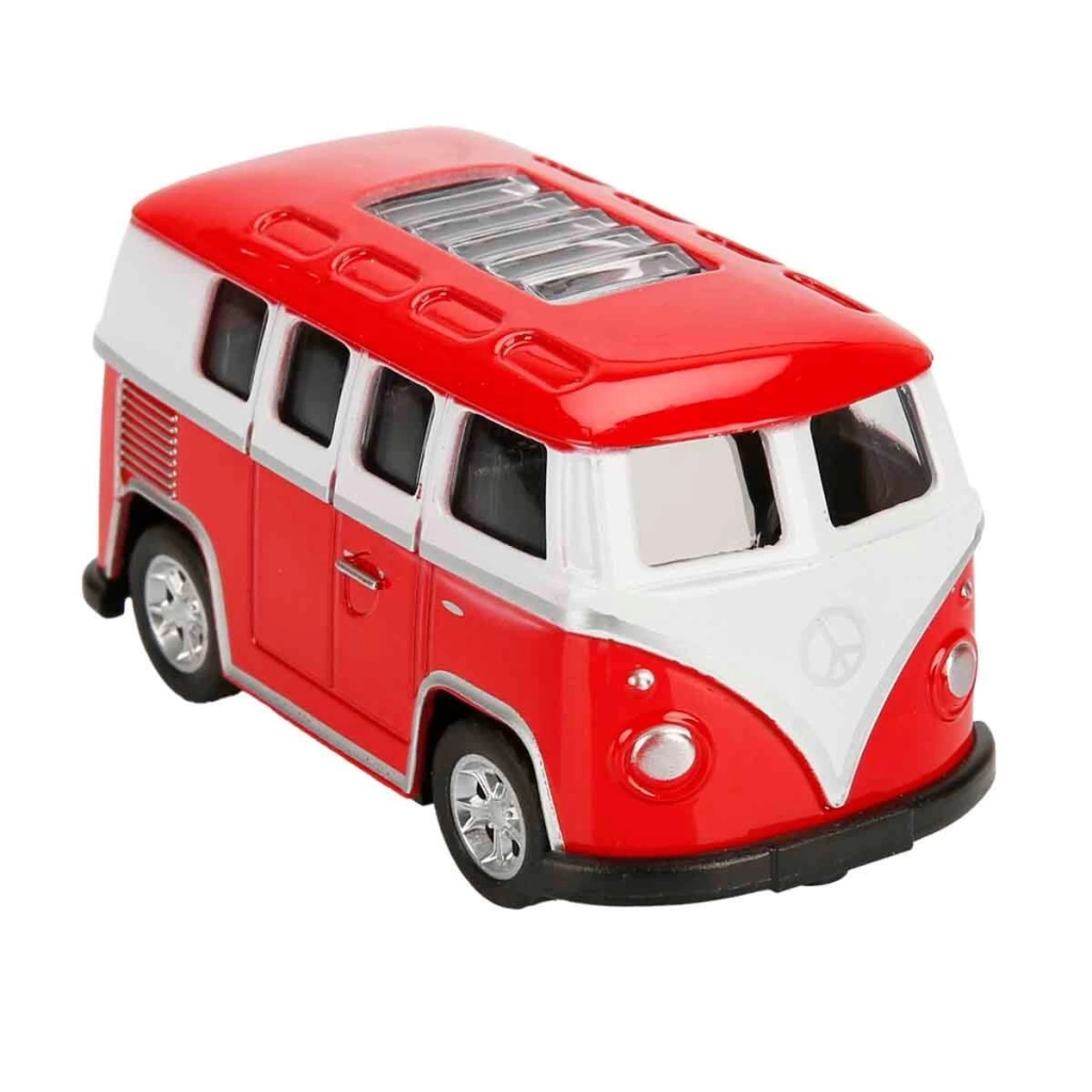 Çocuk Maxx Wheels Die Cast Çek Bırak Otobüs - Görsel 3