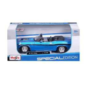 Çocuk MAY 31264 1970 Dodge Challenger R/T Convertible 1:24 -Necotoys