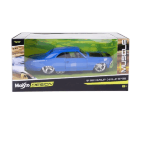 Çocuk MAY 31333 1:24 1966 Chevrolet Chevelle SS 396 Model Araba -Necotoys