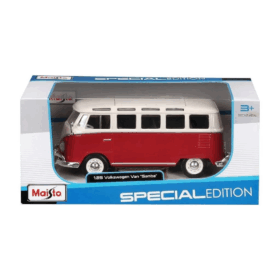 Çocuk MAY 31956 Volksvagen Van Samba 1:25 Model Araba -Necotoys