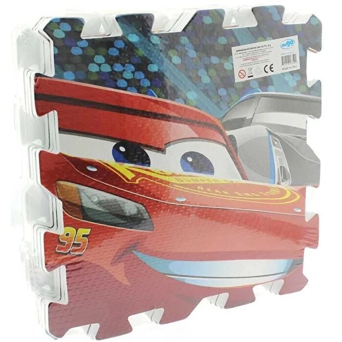 Mega Cars Arabalar Eva Yer Matı - Görsel 3