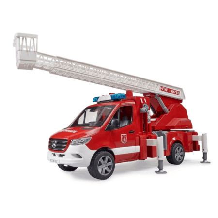 Çocuk Mercedes Benz Sprinter Merdivenli İtfaiye Aracı