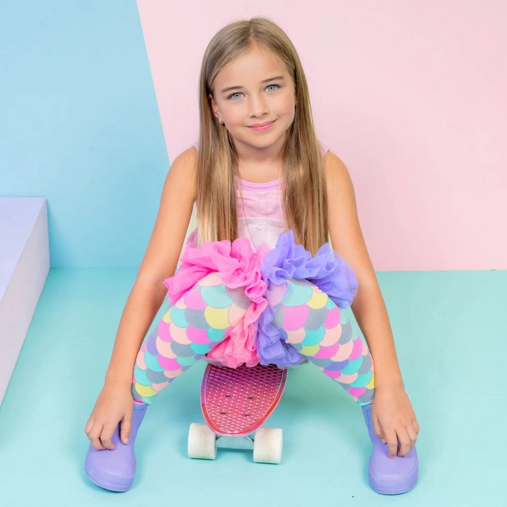 Mermaid Frills Çorap 6 - 99 Yaş - Görsel 3