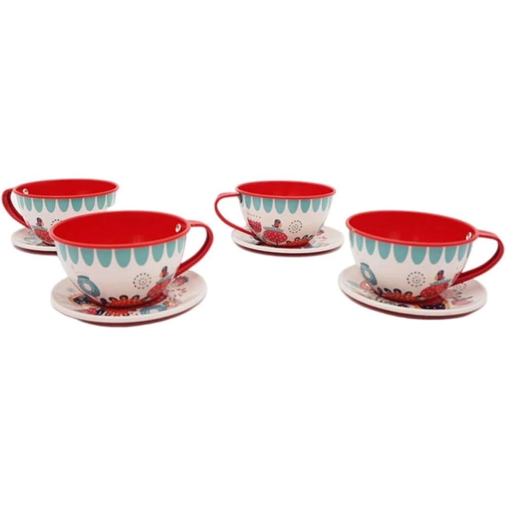 Metal Çay Seti - Görsel 3