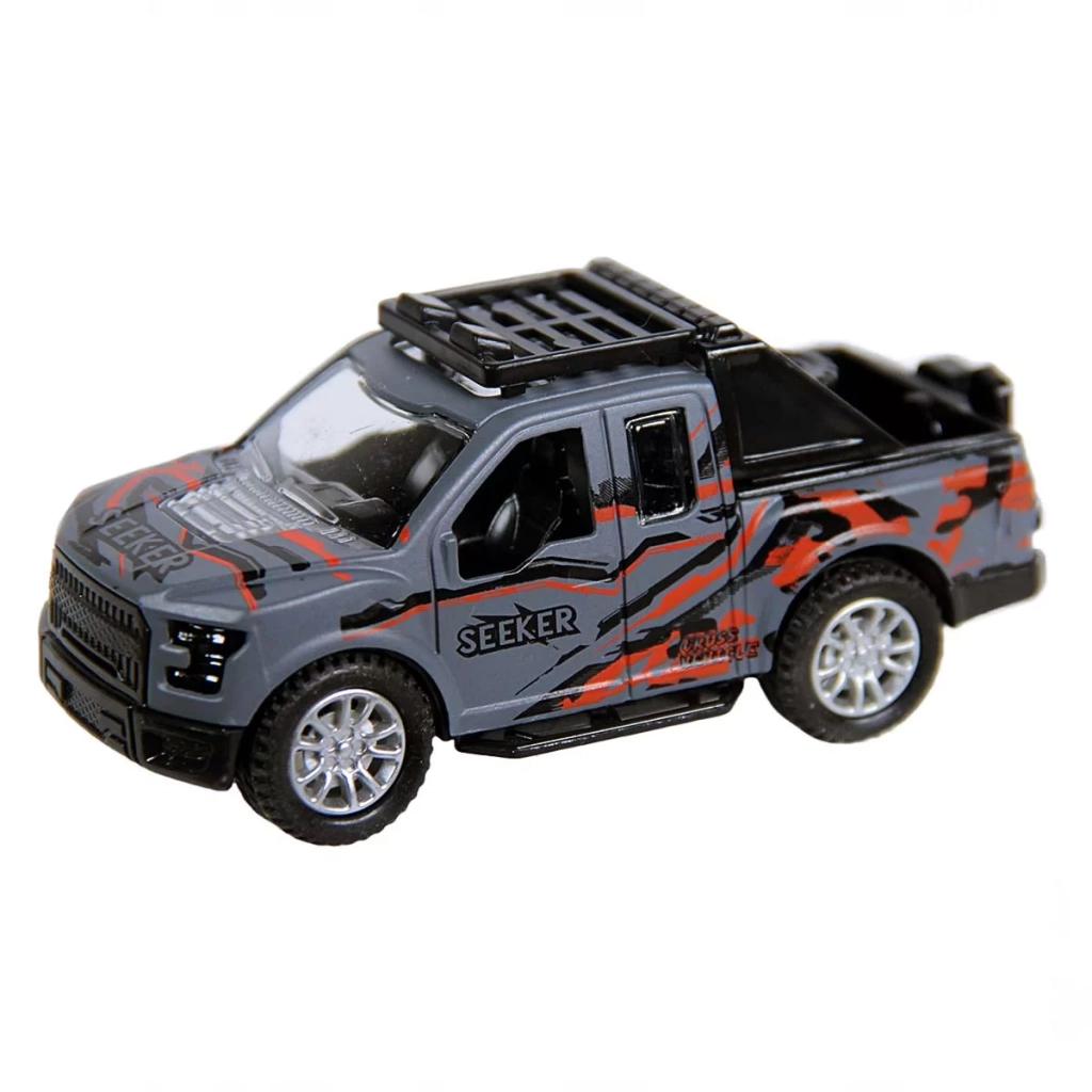 Çocuk Metal Çek Bırak Safari Jeep K137A42 - Görsel 2