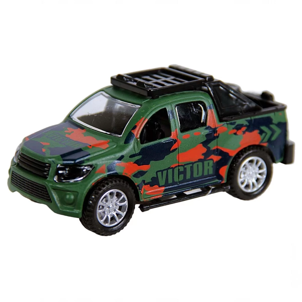 Çocuk Metal Çek Bırak Safari Jeep K137A42 - Görsel 4