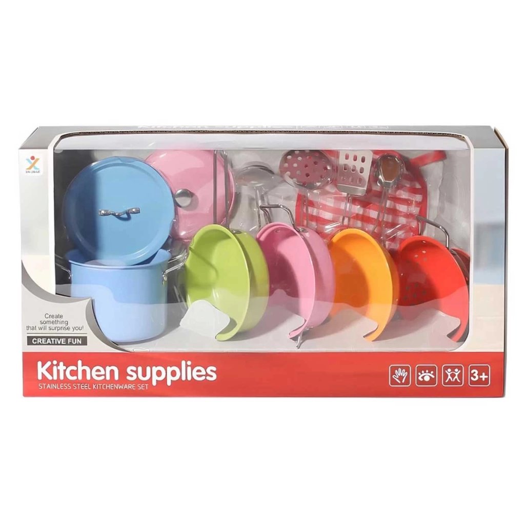 Metal Mutfak Seti Kutulu - Görsel 2