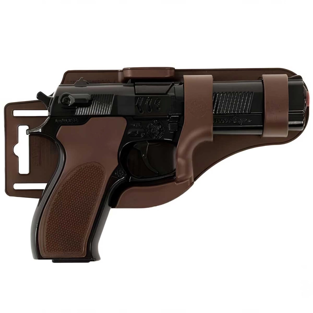 Eğitici Oyuncak Metal Oyuncak Tabanca Siyah Seri 23 - Görsel 4