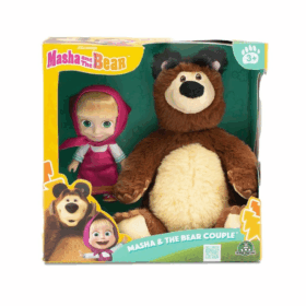 Çocuk MHA21000 Maşa ve Koca Ayı 20 cm Koca Ayı ve 12 cm Maşa