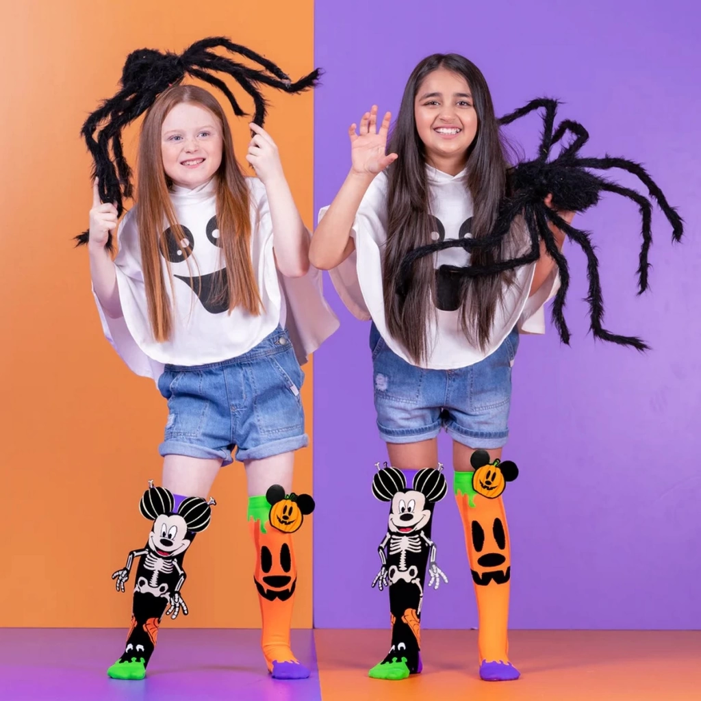 Çocuk Mickey Glow Dark Çorap 6 - 99 Yaş - Görsel 3