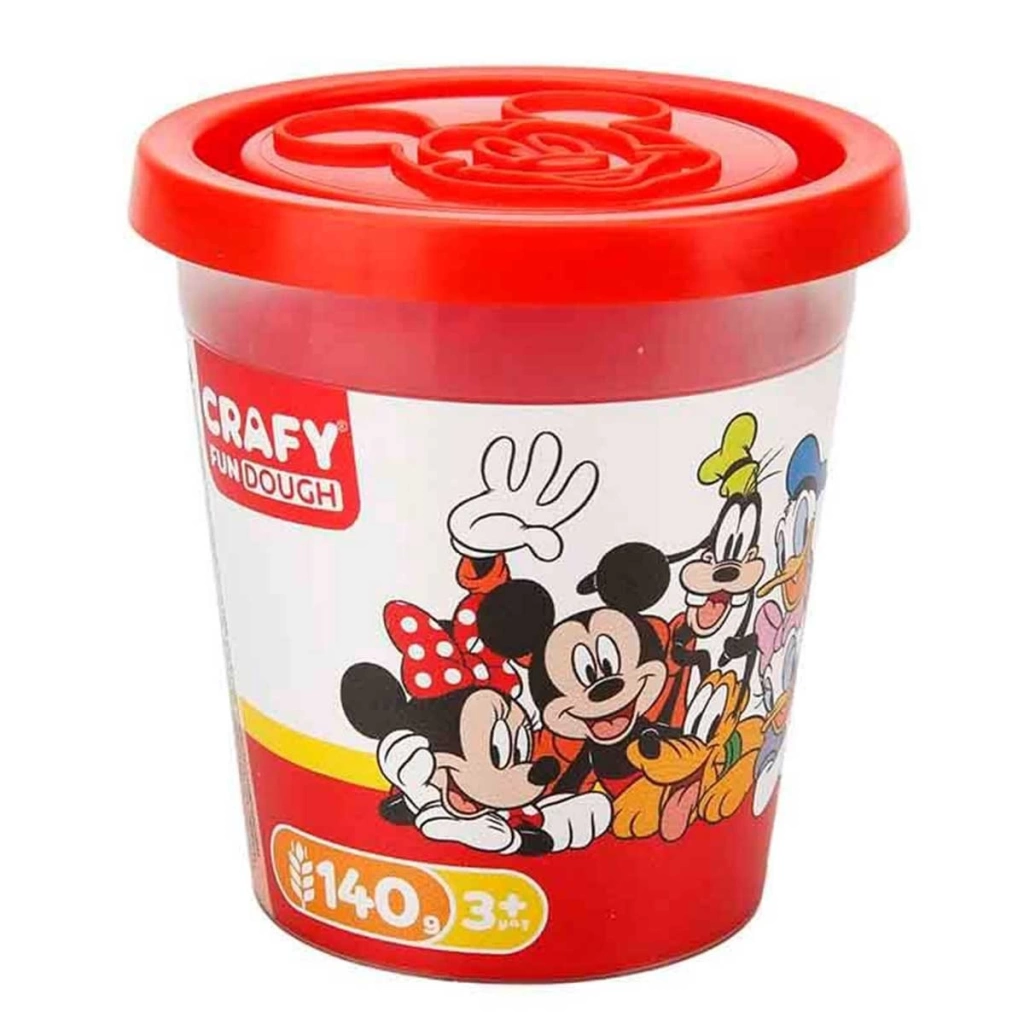 Çocuk Mickey Mouse 4'lü Oyun Hamuru 560 gr - Görsel 4