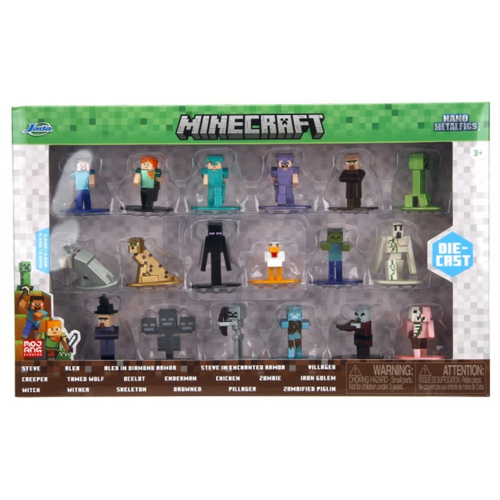 Minecraft Nanofigs Wave 12 Koleksiyonluk Figür Seti - Görsel 3