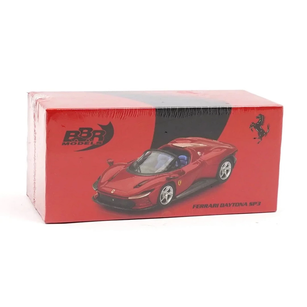 Çocuk Eğitici Gelişim Mini GT 1/64 BBR Ferrari Daytona SP3 Rosso Imola - Görsel 4