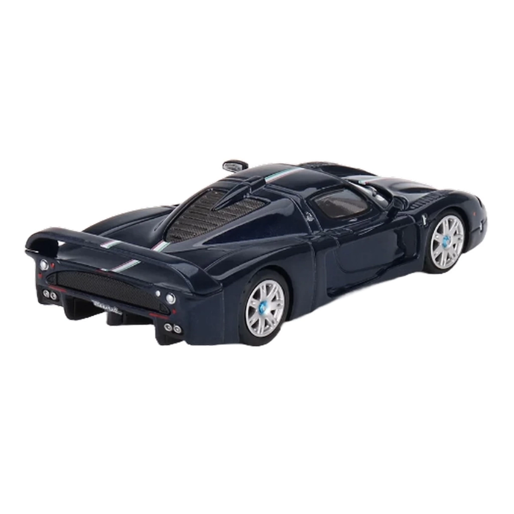 Çocuk Mini Gt 1/64 BBR Maserati MC12 Stradale Blue Metallic w/ Stripe - Görsel 3