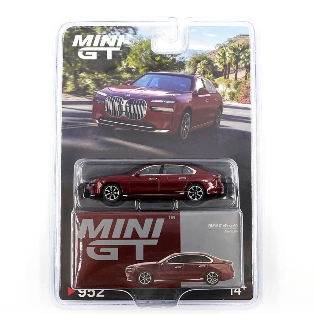 Eğitici Çocuk Mini GT 1/64 BMW i7 xDrive60 Aventurin - Blister Paket - Görsel 2