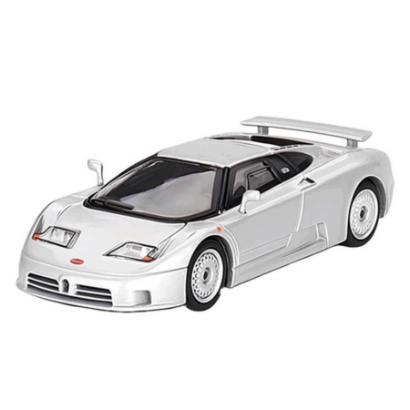 Çocuk Mini Gt 1:64 Bugatti EB110 GT Grigio Chiaro