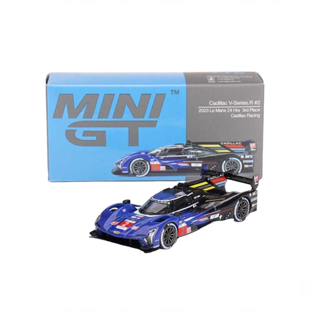 Çocuk Mini GT 1/64 Cadillac V-Series R 2023 Le Mans 24 Hrs - Görsel 4