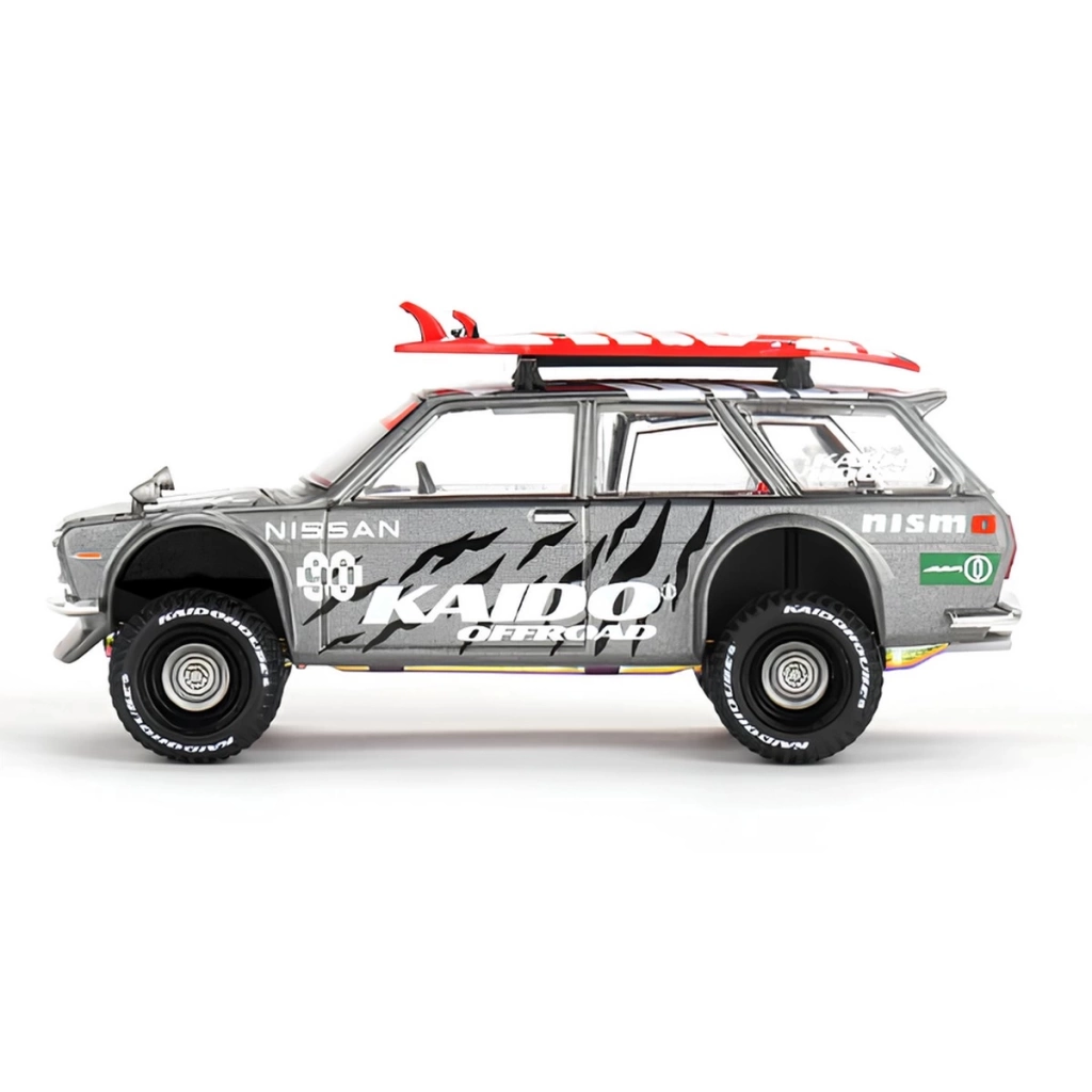 Çocuk Mini GT 1/64 Datsun KAIDO 510 Wagon 4x4 Kaido Offroad V1 - Görsel 2