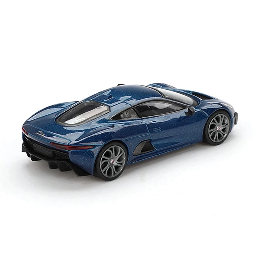 Eğitici Oyuncak Mini GT 1/64 Jaguar C-X75 Blue - Görsel 3