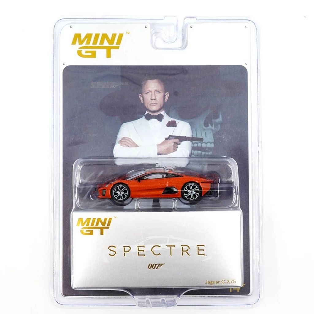 Eğitici Çocuk Mini GT 1/64 Jaguar C-X75 "Spectre" / English - Blister Paket - Görsel 2