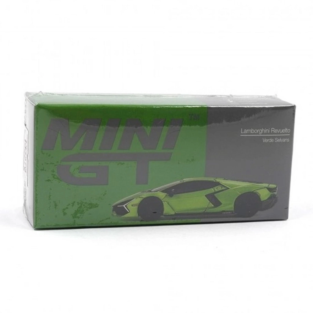 Eğitici Oyuncak Mini GT 1/64 Lamborghini Revuelto Verde Selvans - Görsel 2