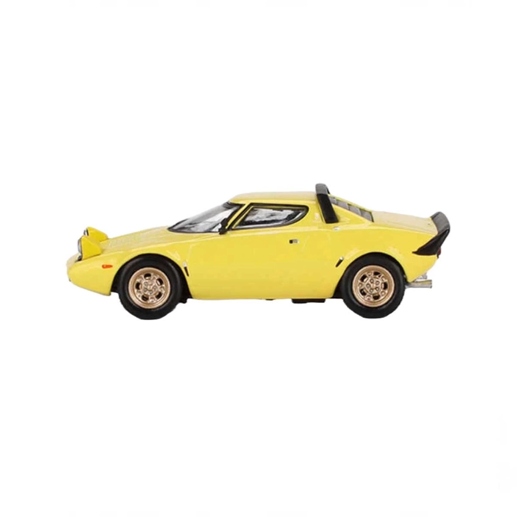 Çocuk Mini GT 1/64 Lancia Stratos HF Stradale Giallo Fly - Görsel 2