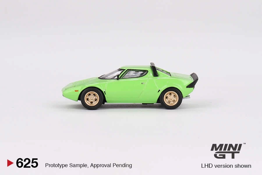 Mini GT 1/64 Lancia Stratos HF Stradale Verde Chiaro - Görsel 3