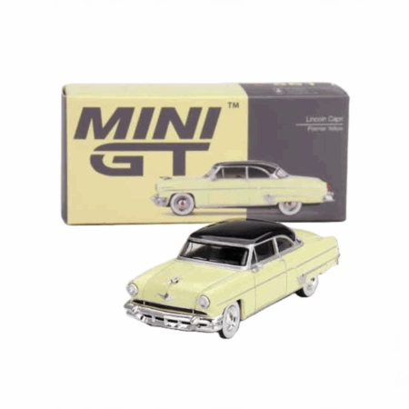 Çocuk Mini GT 1:64 Lincoln Capri 1954 Premier Yellow