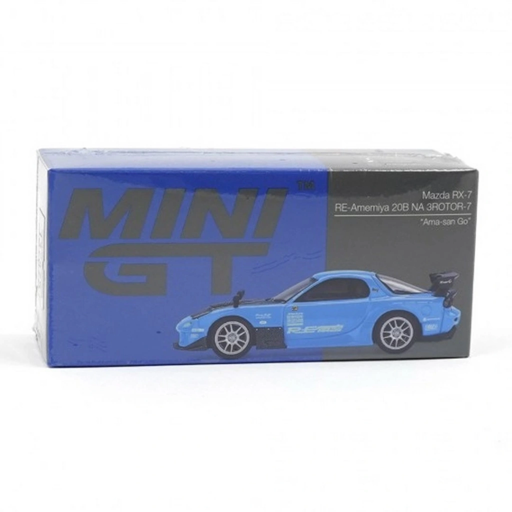 Eğitici Oyuncak Mini GT 1/64 Mazda RX-7 RE-Amemiya 20B NA 3ROTOR-7 “Ama-san Go” - Görsel 2